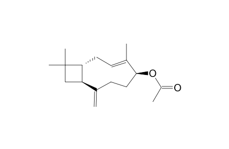 Caryophyllene <6-hydroxy-> acetate