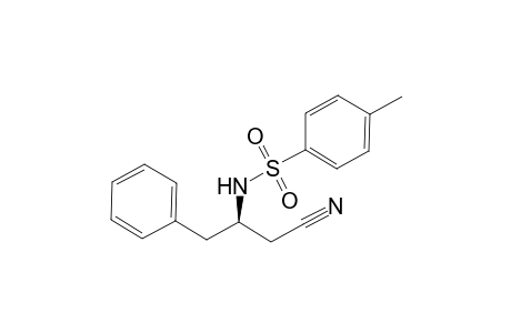 N-((R)-1-Benzyl-2-cyano-ethyl)-4-methyl-benzenesulfonamide