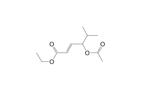 (E)-Ethyl 4-Acetoxy-5-methyl-2-hexenoate