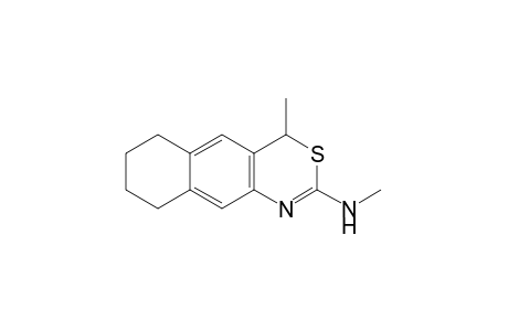 4-methyl-2-(methylamino)-6,7,8,9-tetrahydro-4H-naphtho[2,3-d][3,1]thiazine