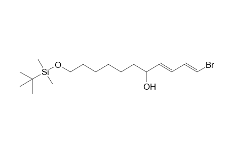 1-Bromo-5-hydroxy-11-tert-butyldimethylsilyloxyundeca-1,3-diene