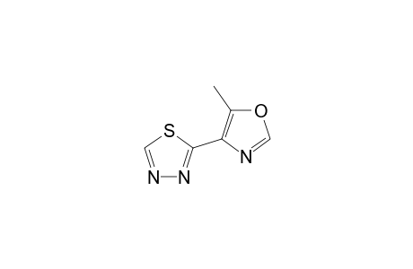5-Methyl-4-(1,3,4-thiadiazol-2-yl)-1,3-oxazole