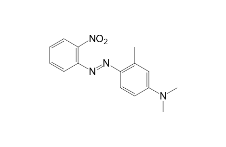 N,N-dimethyl-4-[(o-nitrolphenyl)azo]-m-toluidine