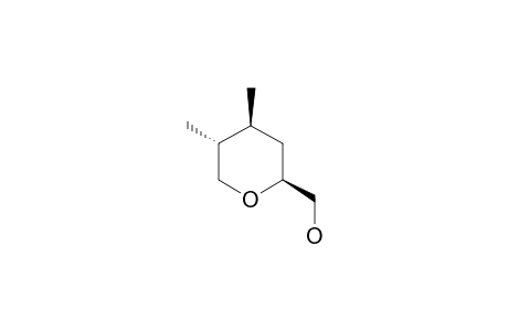 R-2-Hydroxymethyl-cis-4,trans-5-dimethyl-tetrahydropyran