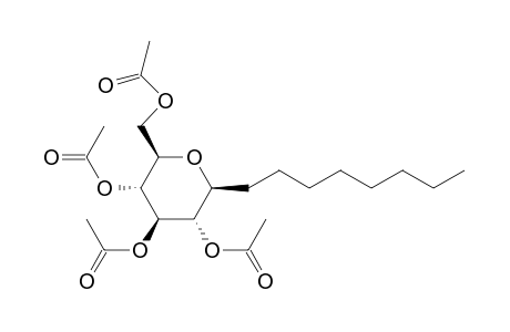 1-deoxy-1-octyl-beta-D-glucopyranose, tetraacetate