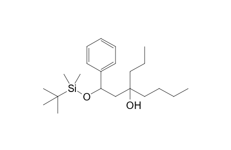 4-{2'-[(t-Butyldimethylsilyl)oxy]-2'-phenylethyl}-4-octanol