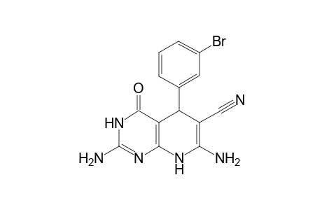 2,7-Diamino-5-(3-bromophenyl)-4-oxo-3,4,5,8-tetrahydropyrido[2,3-d]pyrimidine-6-carbonitrile