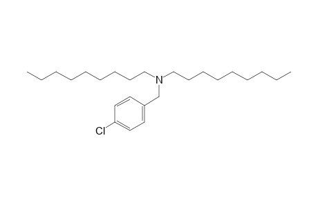 4-Chlorobenzylamine, N,N-dinonyl-