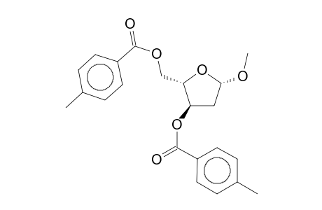 Methyl-3,5-di-O-(4-methyl-benzoyl)-2-deoxy-a-l-arabinofuranoside
