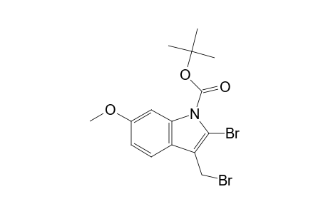 1-(tert-Butyloxycarbonyl)2-bromo-3-(bromomethyl)-6-methoxyindole
