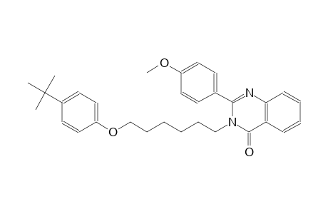 3-[6-(4-tert-butylphenoxy)hexyl]-2-(4-methoxyphenyl)-4(3H)-quinazolinone