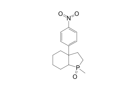 1-METHYL-3A-(PARA-NITROPHENYL)-OCTAHYDROPHOSPHINDOLE-1-OXIDE,ISOMER-#1