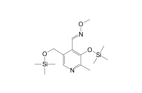 Pyridoxal methoxime, di-TMS, isomer 1