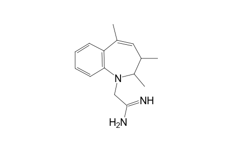 1-Methylamidine-2,3,5-trimethyl-2,3-dihydro-[1H]-1-benzazepine