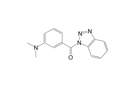 N-[3-(1H-1,2,3-benzotriazol-1-ylcarbonyl)phenyl]-N,N-dimethylamine