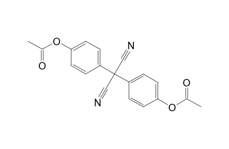 Propanedinitrile, 2,2-bis[4-(acetyloxy)phenyl]-