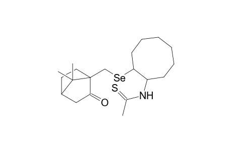 1-(Camphorseleno)-2-(thioacetamido)cyclooctane