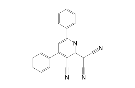 2-(3-cyano-4,6-diphenyl-2-pyridinyl)propanedinitrile