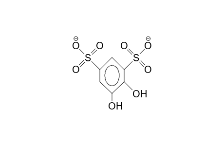 4,5-Dihydroxy-M-benzenedisulfonate dianion