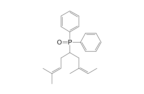 Phosphine oxide, [3-methyl-1-(3-methyl-2-butenyl)-3-pentenyl]diphenyl-, (.+-.)-