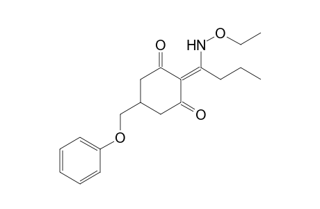 1,3-Cyclohexanedione, 2-[1-(ethoxyamino)butylidene]-5-(phenoxymethyl)-
