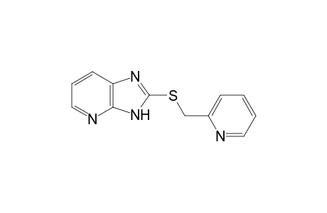 2-[(2-pyridylmethyl)thio]-3H-imidazo[4,5-b]pyridine