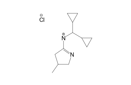 Dicyclopropylmethyl(4-methyl-4,5-dihydro-3H-pyrrol-2-yl)amine hydrochloride