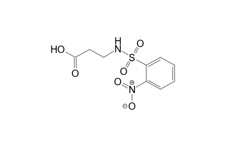.beta.-Alanine, N-[(2-nitrophenyl)sulfonyl]-