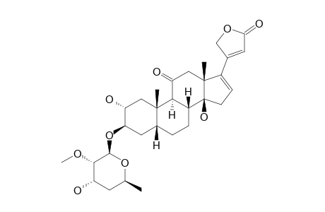 Affinoside-S-VIII-4, (2.alpha.-OH, 3.beta.-O-(2'-O-methyl-4',6'-didesoxygulosid),5.beta.-H)