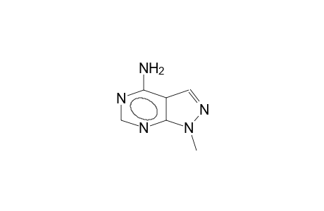 1H-PYRAZOLO[3,4-D]PYRIMIDIN-4-AMINE, 1-METHYL-