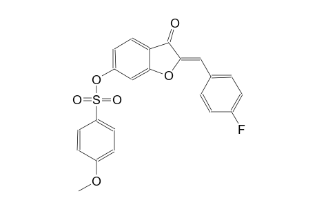 benzenesulfonic acid, 4-methoxy-, (2Z)-2-[(4-fluorophenyl)methylene]-2,3-dihydro-3-oxobenzofuranyl ester