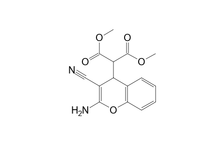 Dimethyl 2-(2-amino-3-cyano-4H-chromen-4-yl)malonate