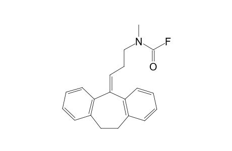 (2-(10,11-dihydro-5H-dibenzo[a,d][7]annulen-5-ylidene)ethyl)(methyl)carbamic fluoride