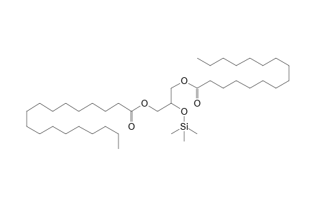 1-Stearoyl-3-palmitoylglycerol TMS