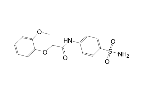 acetamide, N-[4-(aminosulfonyl)phenyl]-2-(2-methoxyphenoxy)-