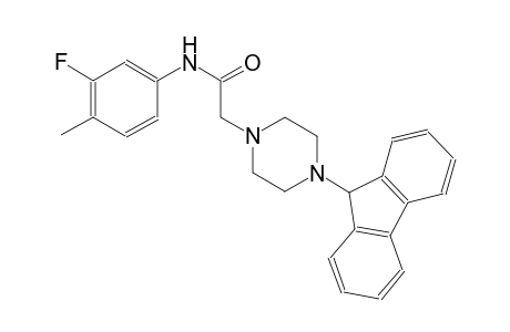 1-piperazineacetamide, 4-(9H-fluoren-9-yl)-N-(3-fluoro-4-methylphenyl)-