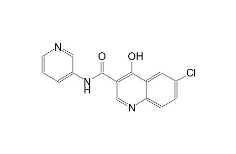 3-quinolinecarboxamide, 6-chloro-4-hydroxy-N-(3-pyridinyl)-