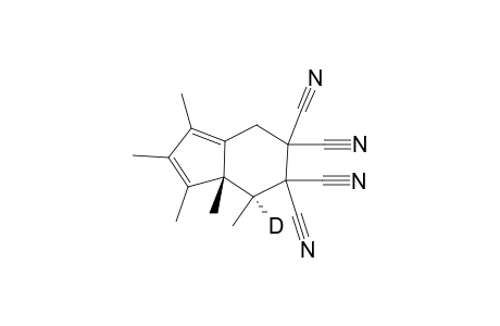 4H-Indene-4-d-5,5,6,6-tetracarbonitrile, 3a,7-dihydro-1,2,3,3a,4-pentamethyl-, cis-