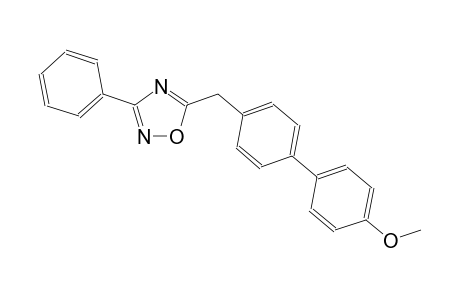 5-[(4'-methoxy[1,1'-biphenyl]-4-yl)methyl]-3-phenyl-1,2,4-oxadiazole