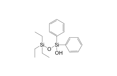 1,1,1-triethyl-3-hydroxy-3,3-diphenyldisiloxane