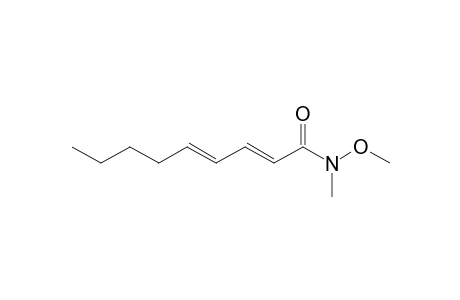 N-Methoxy-N-methylnona-(E,E)-2,4-dienamide