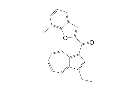 (3-ethyl-1-azulenyl)-(7-methyl-2-benzofuranyl)methanone