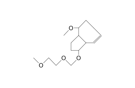 4-Methoxy-1-([2-methoxy-ethoxy]-methoxy)-1a,2,3aa, 4a,5,6,8aa-octahydro-azulene