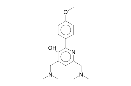 4,6-Bis[(dimethylamino)methyl]-2-(4-methoxyphenyl)-3-pyridinol