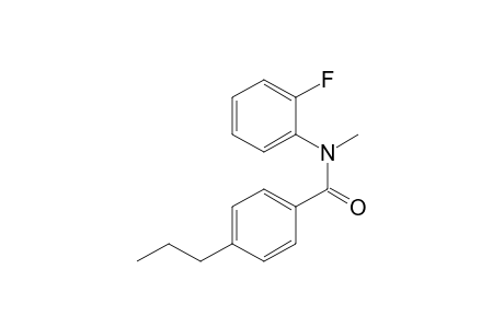 N-(2-Fluorophenyl)-N-methyl-4-propylbenzamide