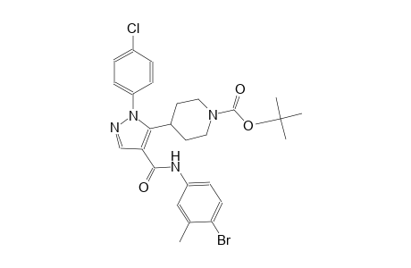 1-piperidinecarboxylic acid, 4-[4-[[(4-bromo-3-methylphenyl)amino]carbonyl]-1-(4-chlorophenyl)-1H-pyrazol-5-yl]-, 1,1-