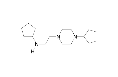 1-(2-Cyclopentylaminoethyl)-4-cyclopentylpiperazine