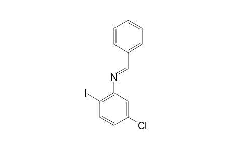 (E)-N-BENZYLIDENE-5-CHLORO-2-IODO-ANILINE