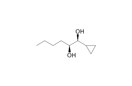 1-Cyclopropylhexane-1,2-diol