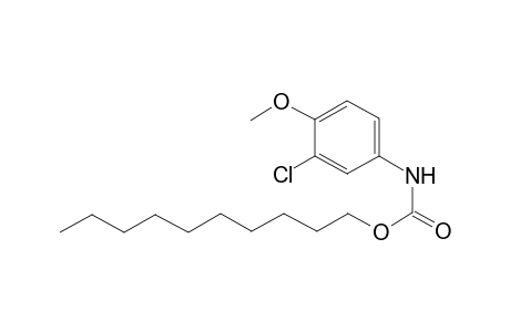 Decyl 3-chloro-4-methoxyphenylcarbamate